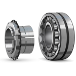 Spherical roller bearings, on an adapter sleeve