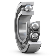 Deep Groove Ball Bearings, Single Row, With Filling Slots And A Snap Ring