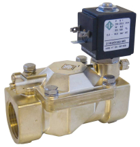 Servo Assisted Industrial Solenoid Valves 22 NC or NO