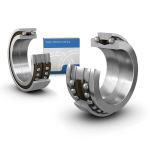 Angular contact thrust ball bearings, double direction, super-precision